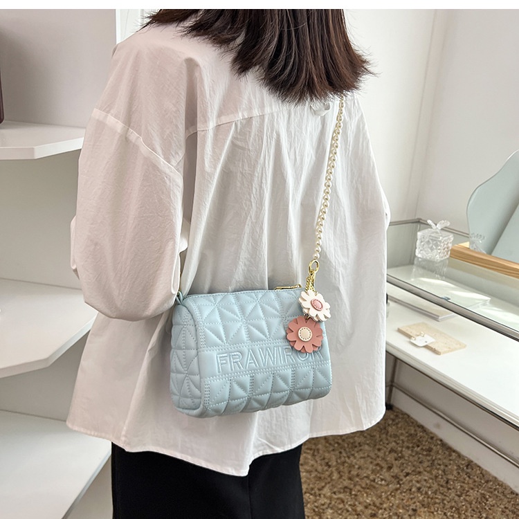 Túi Đeo Vai Đính Ngọc Trai Thời Trang Dễ Phối Đồ Cho Nữ