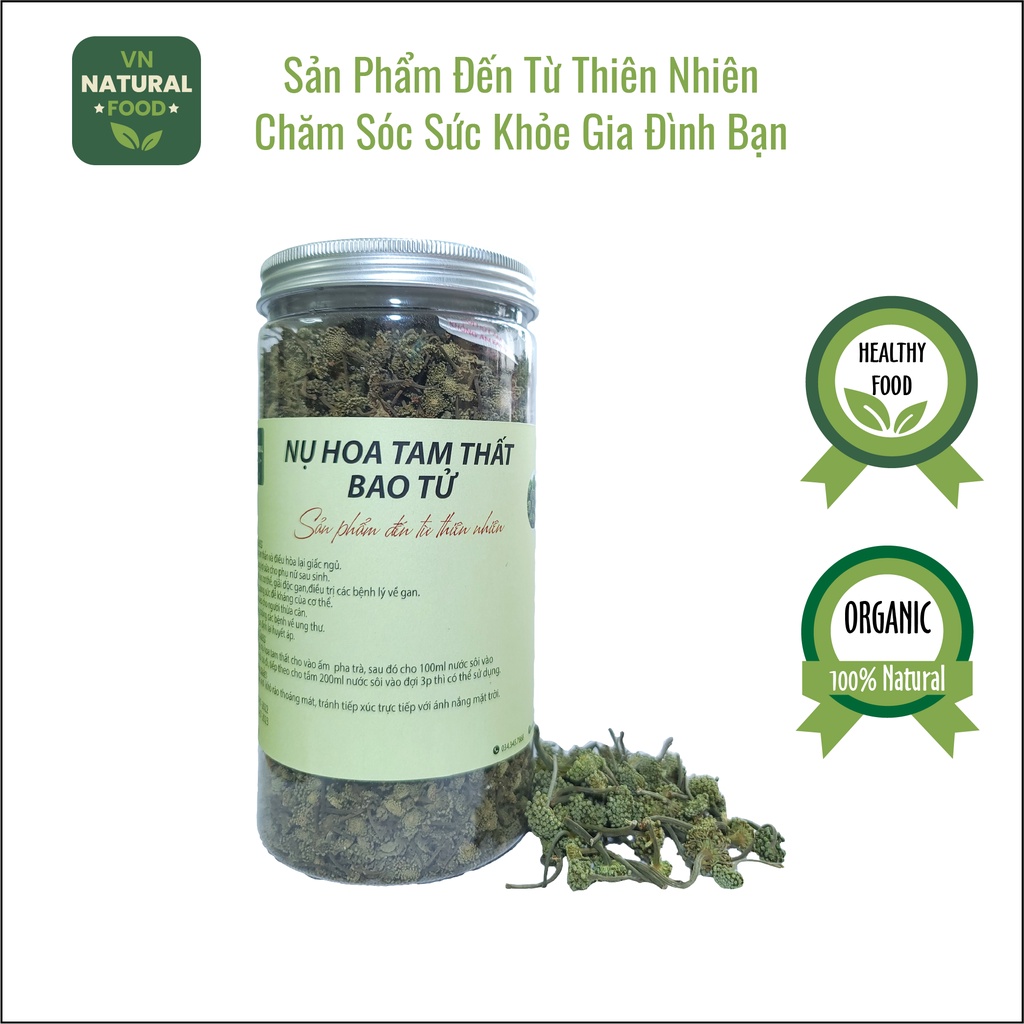 Nụ Hoa Tam Thất Bao Tử Hàng Chất Lượng Loại 1 200gr