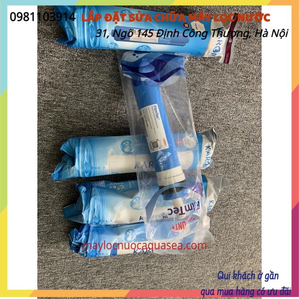 (Combo) Lõi Lọc Số 1234 karofi 👉 Màng Lọc Ro Lõi Số 4 👉 Lõi Lọc Nước Dùng Chung Cho Tất Cả Các Máy Trên Thị Trường