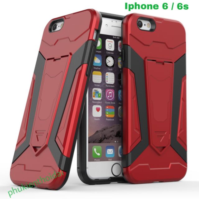 Iphone 6 / 6s ốp lưng chống sốc Iron Man cao cấp ( mẫu mới )