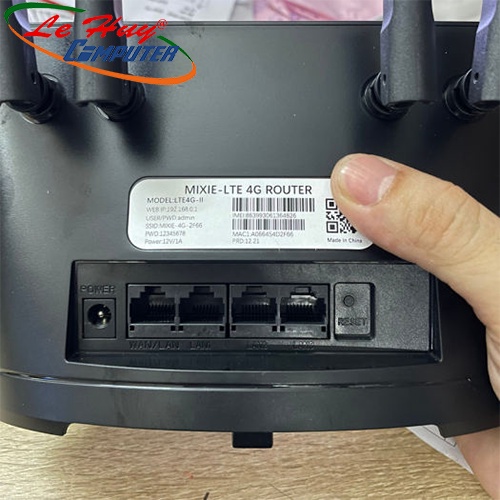 BỘ PHÁT WIFI 4G MIXIE-LTE II 4G 4 Cổng Lan