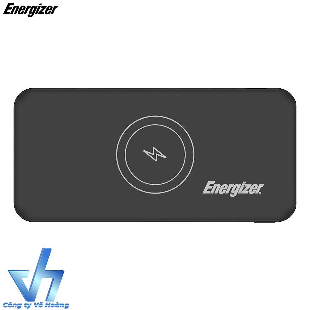 Sạc dự phòng 10000mAh tích hợp sạc không dây chính hãng Energizer QE10007