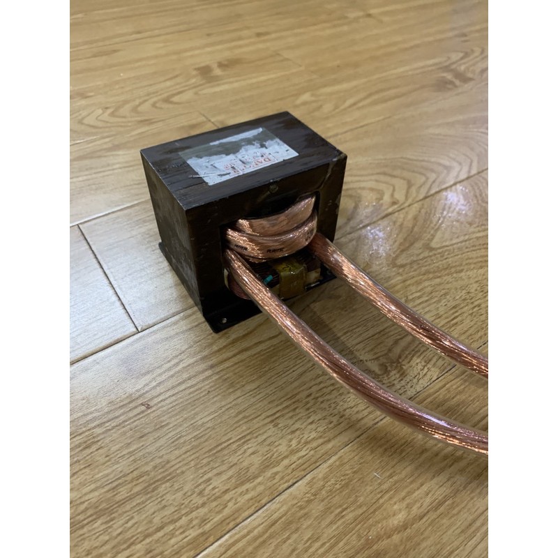 Biến áp E1000 dây nhôm + Quấn 3- 4 vòng dây M50