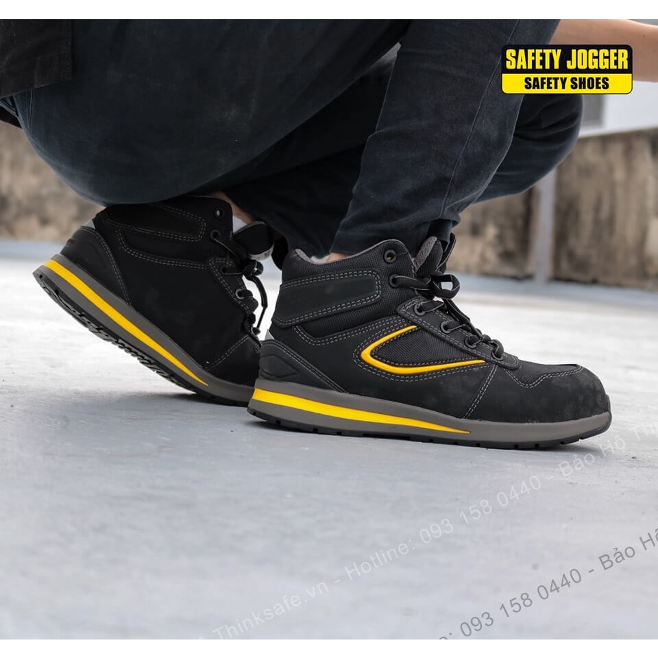 Giày bảo hộ cao cấp Safety Jogger Speedy S3 HRO chịu nhiệt, chống trơn trượt - Thinksafe