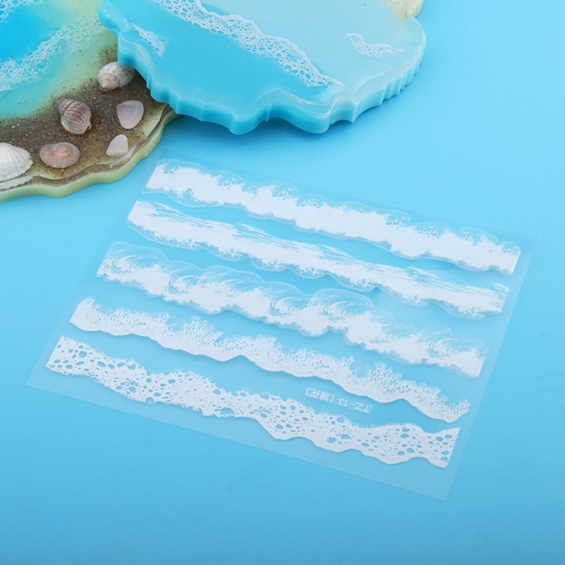 Bộ 5 Miếng Dán Pha Lê Epoxy Trang Trí