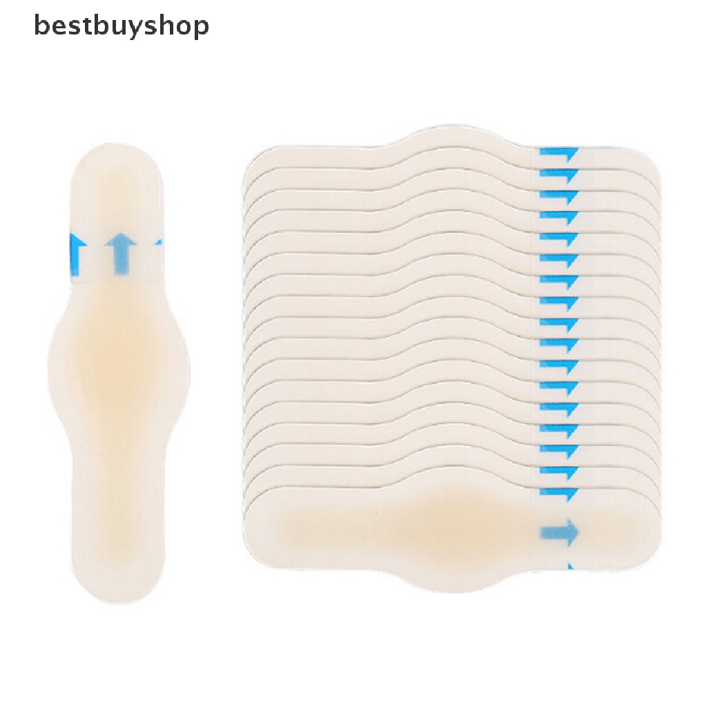 Set 4 miếng băng dán vết thương hydrocolloid đệm gót chân bảo vệ tiện lợi