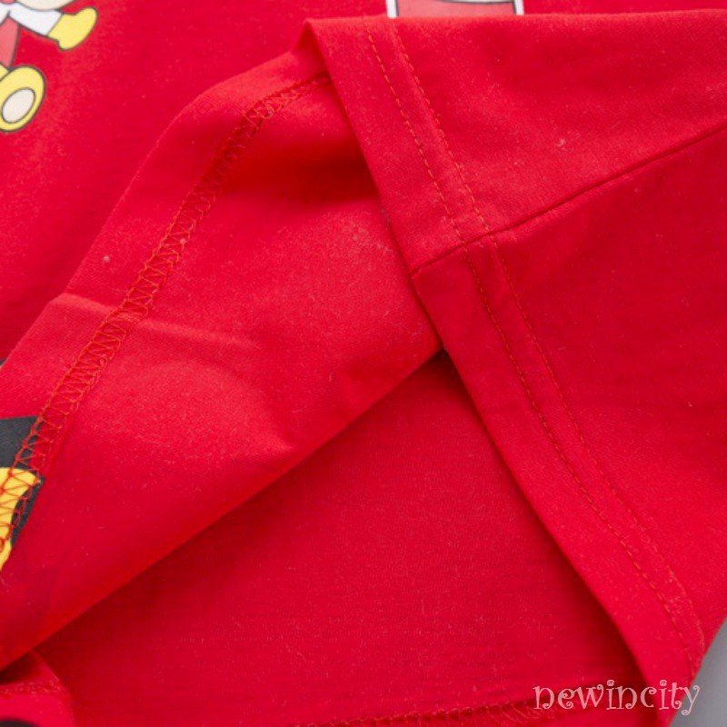 Set Áo Thun Tay Ngắn &amp; Quần Short Cho Bé Trai