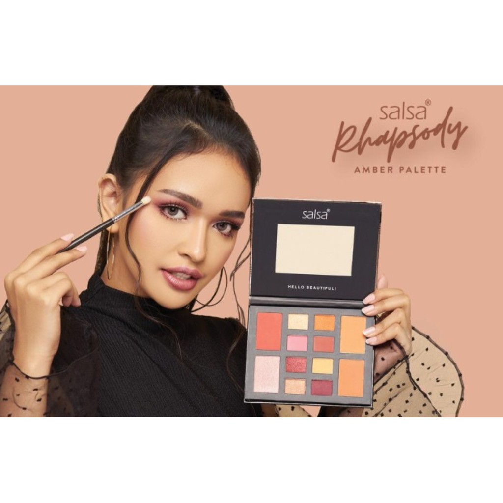(hàng Mới Về) Bảng Phấn Mắt Bắt Sáng Tạo Khối Kiêm Má Hồng Vision Salsa Rhapsody | BigBuy360 - bigbuy360.vn