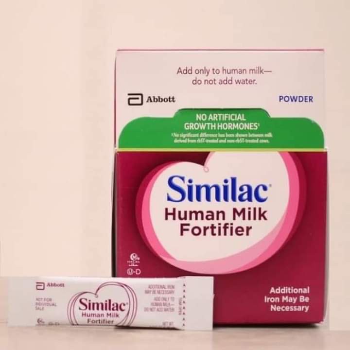 Sữa similac Human Milk Fortifier cho trẻ sơ sinh cần tăng cân trẻ sinh non thiếu tháng