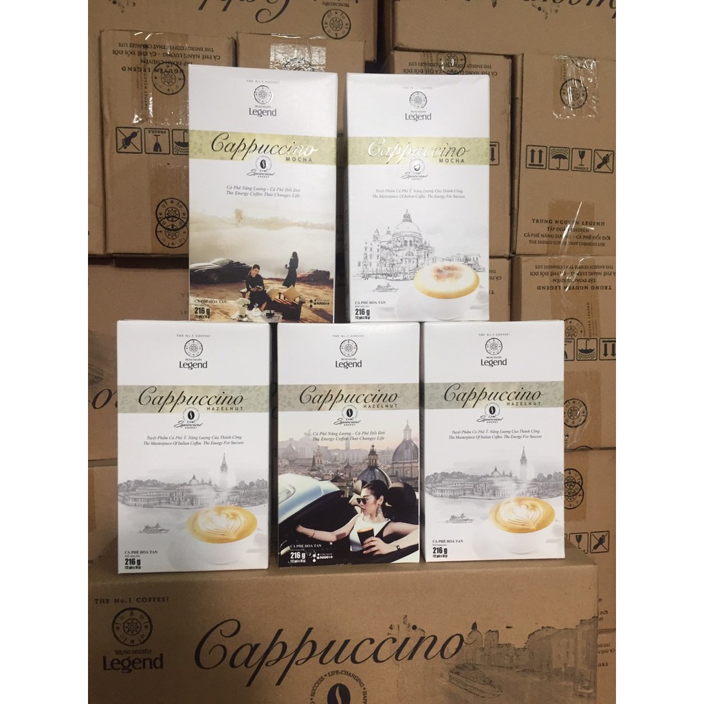 Cà phê G7 Capuchino Trung Nguyên(18g*12goi)