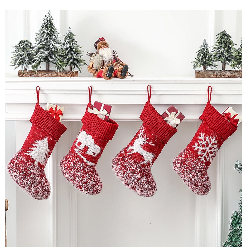Tất treo đựng quà giáng sinh dễ thương