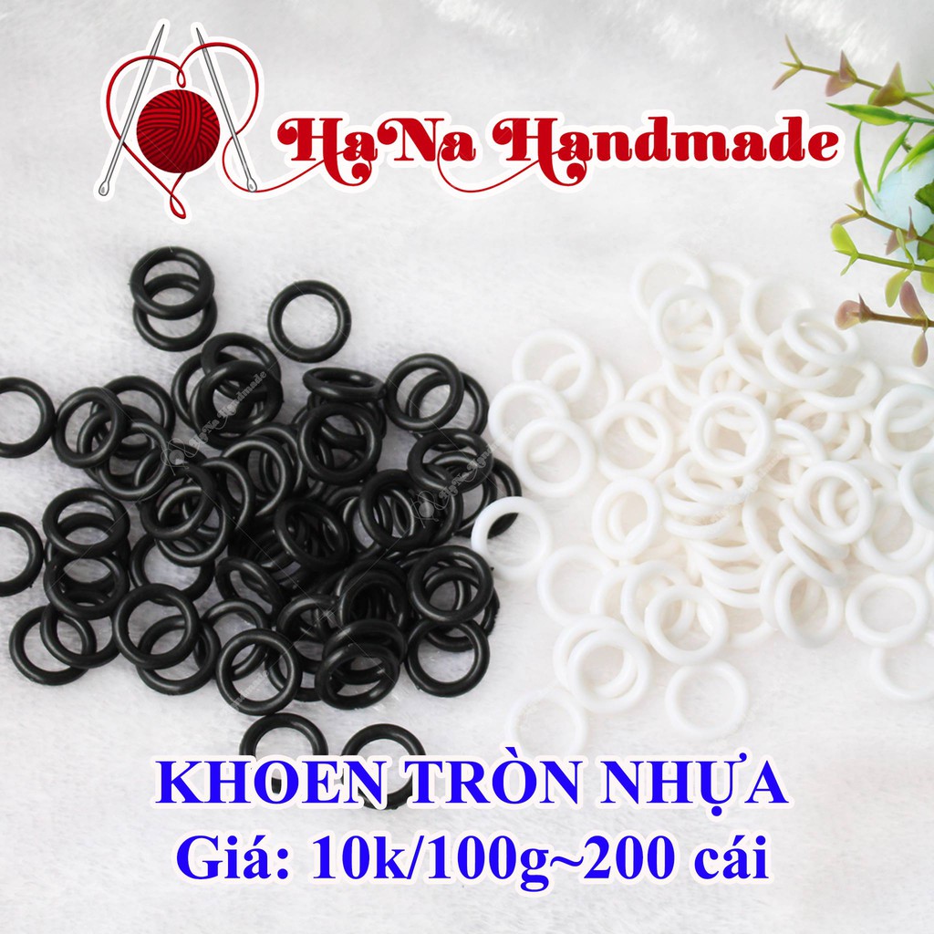 100g khoen tròn nhựa (15k/100gram)