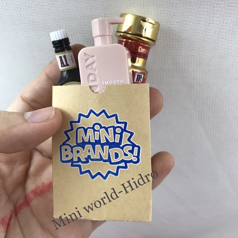 Đồ chơi toy mini brands chính hãng. Đồ chơi, thức ăn thực phẩm siêu thị thu nhỏ phụ kiện cho búp bê.