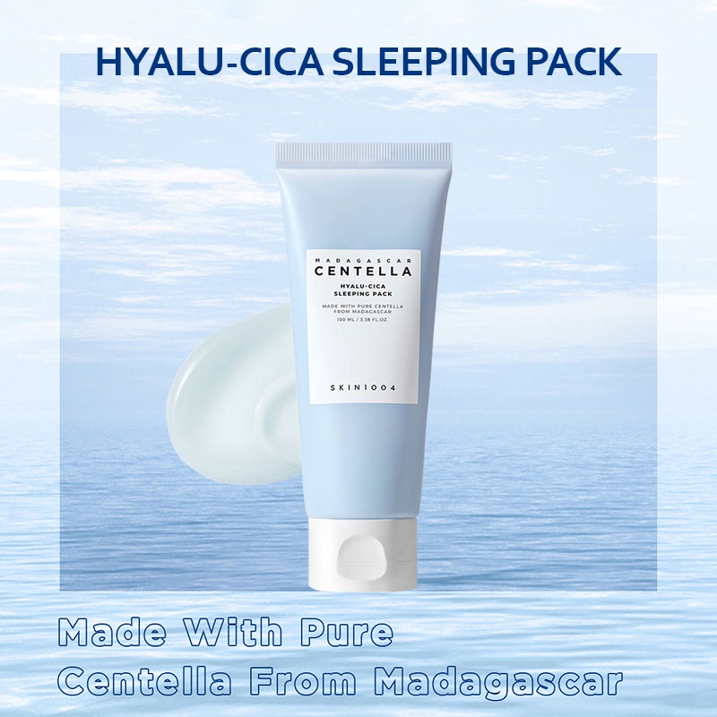 Mặt nạ ngủ làm dịu sáng da Skin1004 Madagascar Centella Hyalu-Cica 100ml