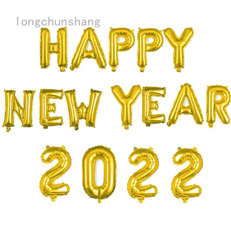 Bong Bóng Màng Nhôm Trang Trí Tiệc Năm Mới 2022
