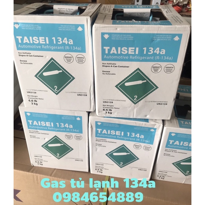 Gas tủ lạnh 134a ( 3 kg )