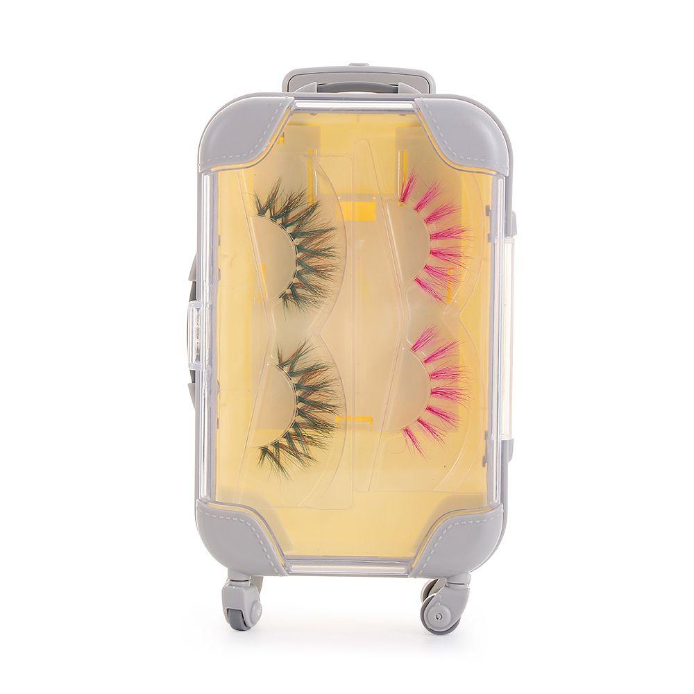 Hộp Đựng Lông Mi Giả Bằng Nhựa Nhiều Màu Sang Trọng