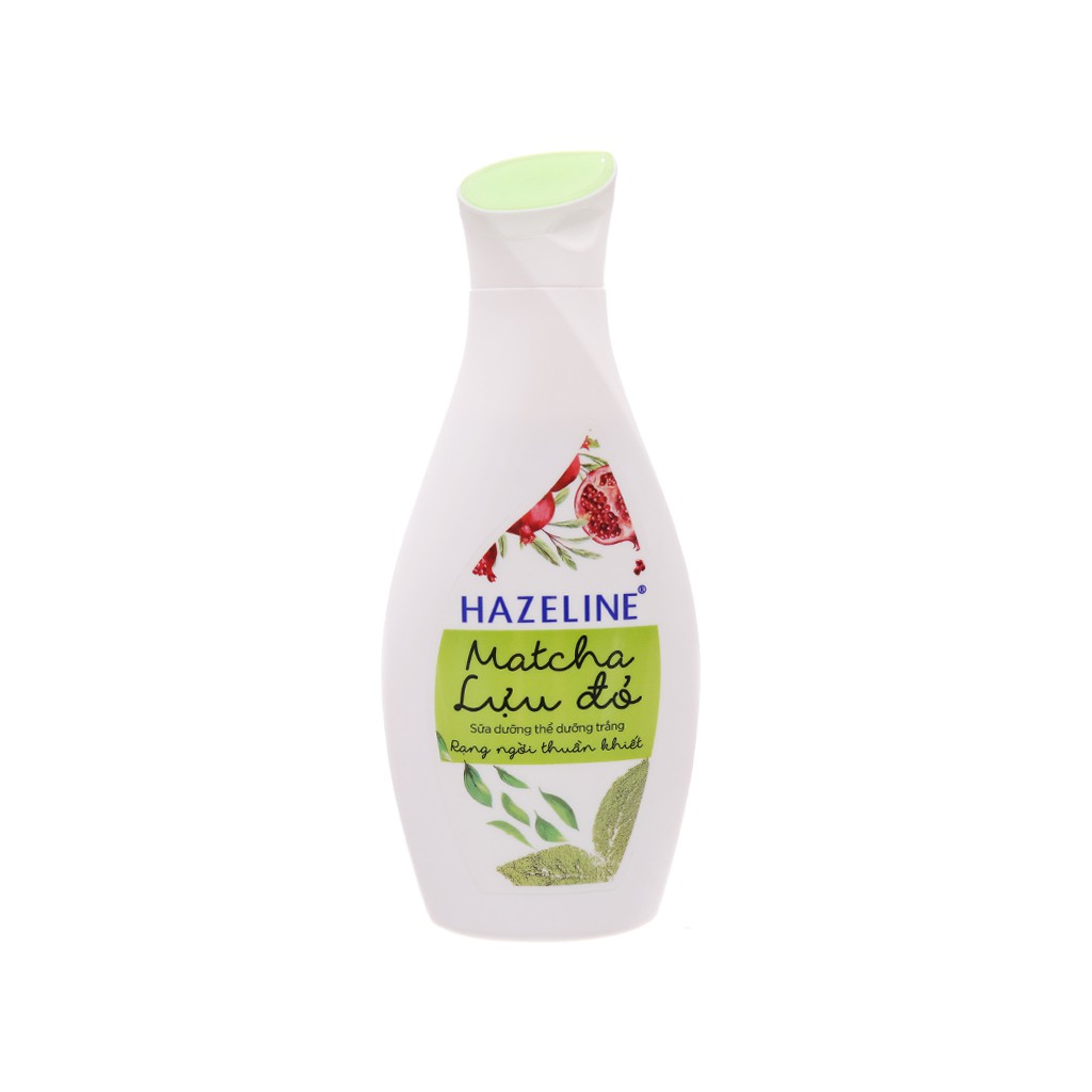 Sữa dưỡng thể Hazeline Matcha Lựu đỏ 230ml