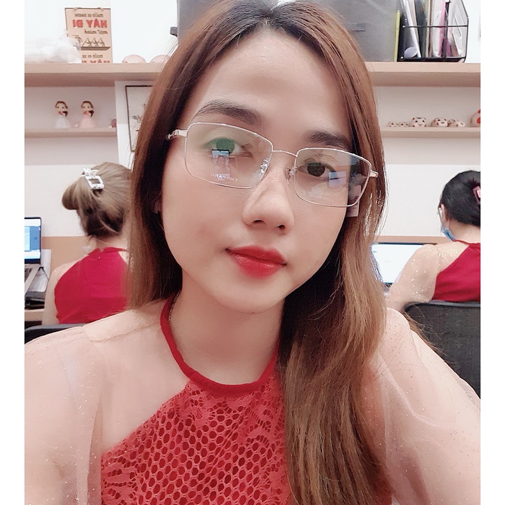 Gọng kính nam nữ thời trang Chopard VCHF61J 579K (56-17-145) chính hãng