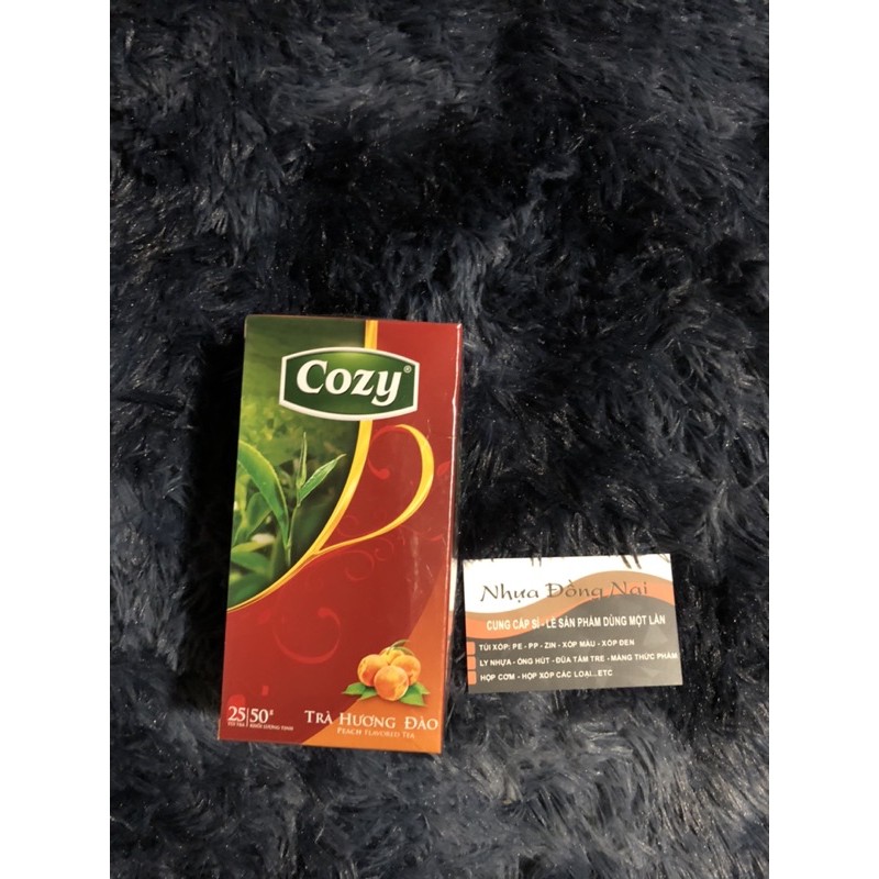 Giá sỉ - Trà Đào Cozy túi lọc 25 gói x 2g (50gram) - Nhựa Đồng Nai | BigBuy360 - bigbuy360.vn