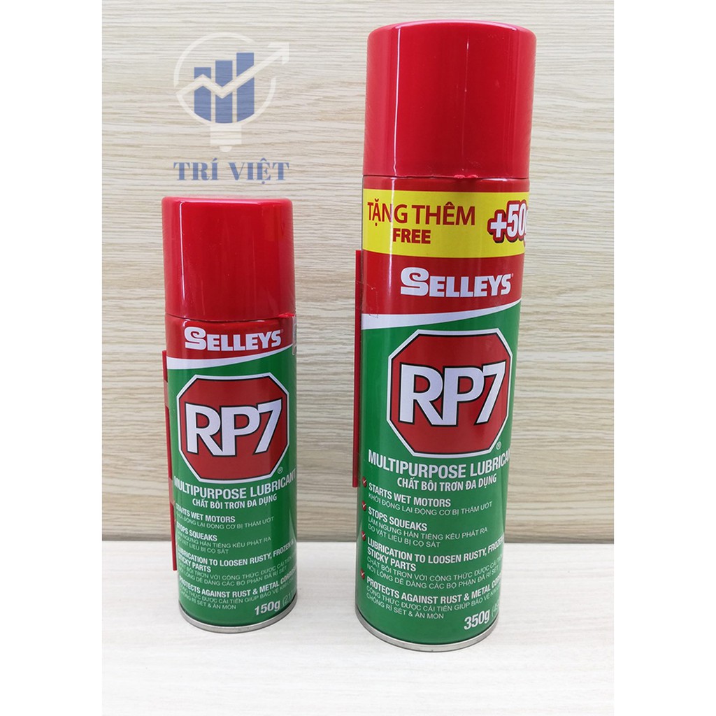 RP7 SELLEYS 175g, 350g Xịt Bôi Trơn Và Bảo Vệ Thiết Bị Chống Rỉ Sét.