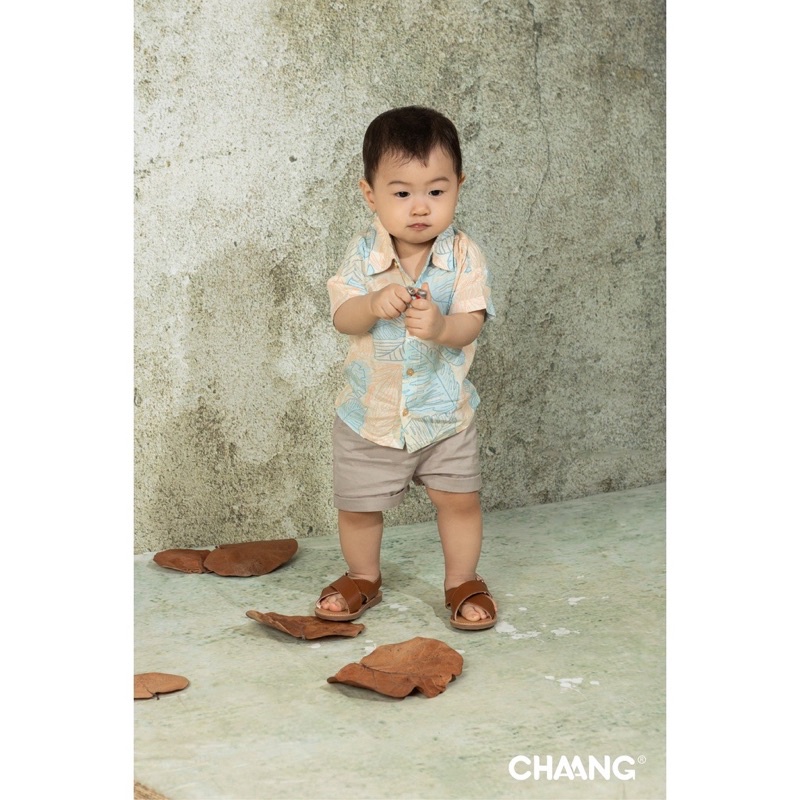 Áo sơ mi Chaang mẫu hè xinh cho bé trai
