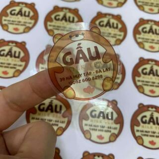 [HCM] In Tem Dán Nhãn Sticker theo yêu cầu