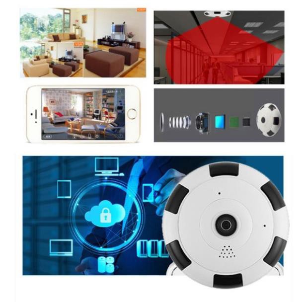 [Mã 154ELSALE2 giảm 7% đơn 300K] Camera An Ninh 360 Độ Chuẩn HP