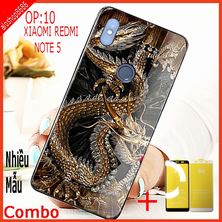 COMBO ốp lưng XIAOMI REDMI NOTE 5, NOTE 5 PRO (TẶNG KÈM 1 kính cường lực Full màn hình ) EDUCASESHOP