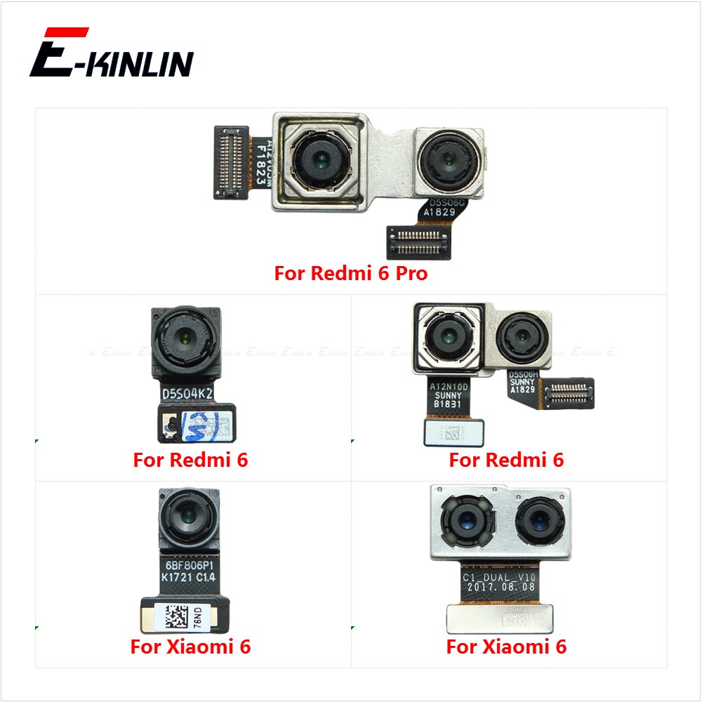 Phụ Kiện Mạch Camera Trước Sau Cho Điện Thoại XiaoMi Mi 6 Redmi 6A Note 6 Pro
