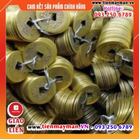 Bộ 20 đồng xu phong thủy may mắn tài lộc đồng nguyên chất
