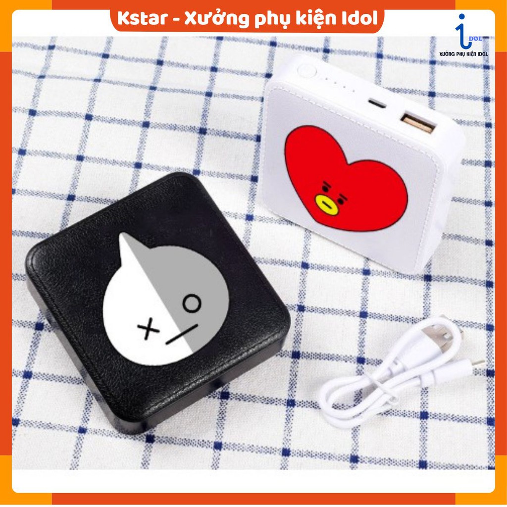 Sạc dự phòng Cooky Tata Chimmy Shooky Koya RJ Mang ( C3A05 )