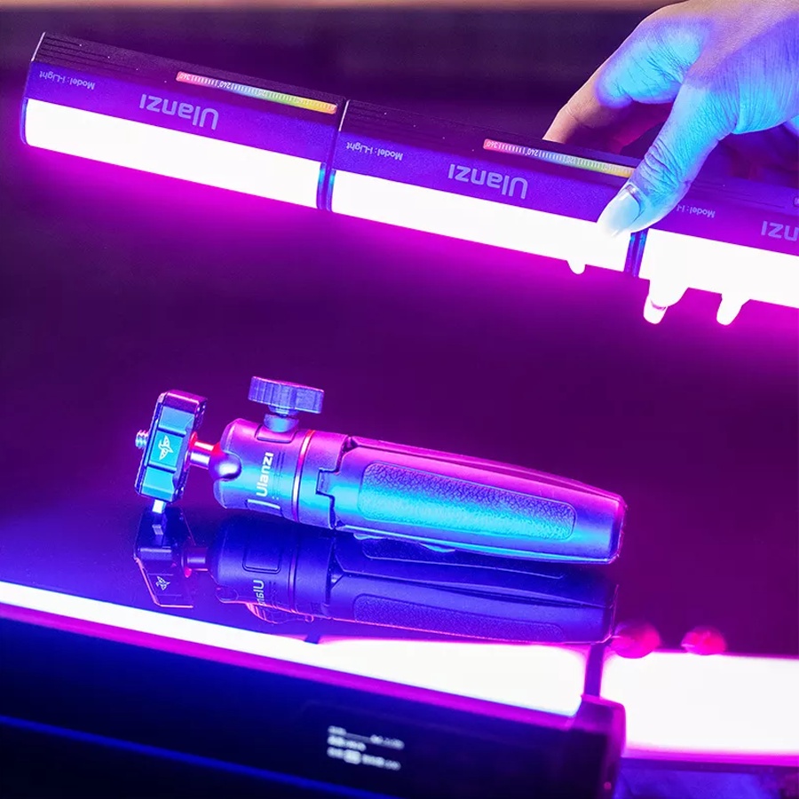 ULANZI I-LIGHT  - Đèn LED Ống Từ Tính Đổi Màu RGB, Công Suất 6W, Pin Tích Hợp 2000mAh | Hàng Chính Hãng