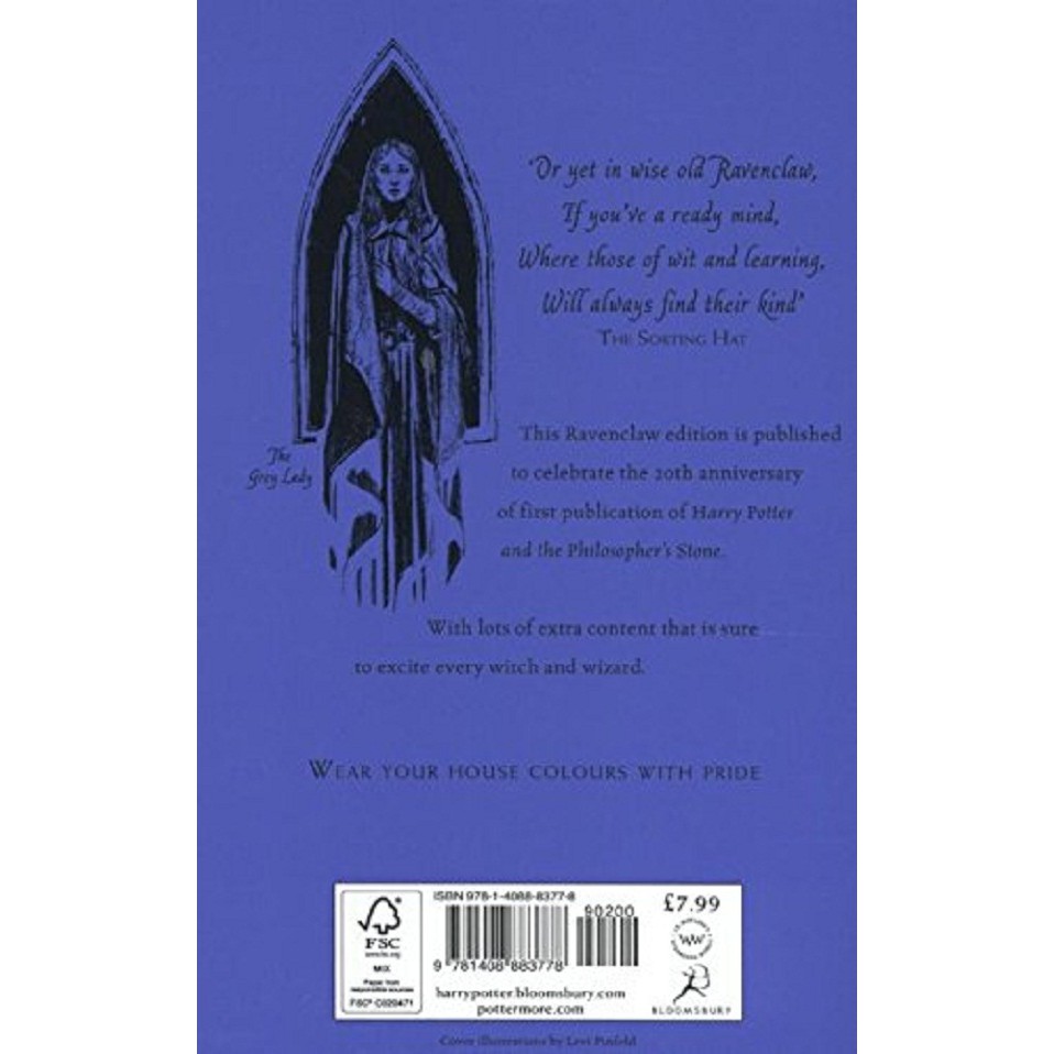 Sách Ngoại Văn - Harry Potter and the Philosopher's Stone Ravenclaw Edition