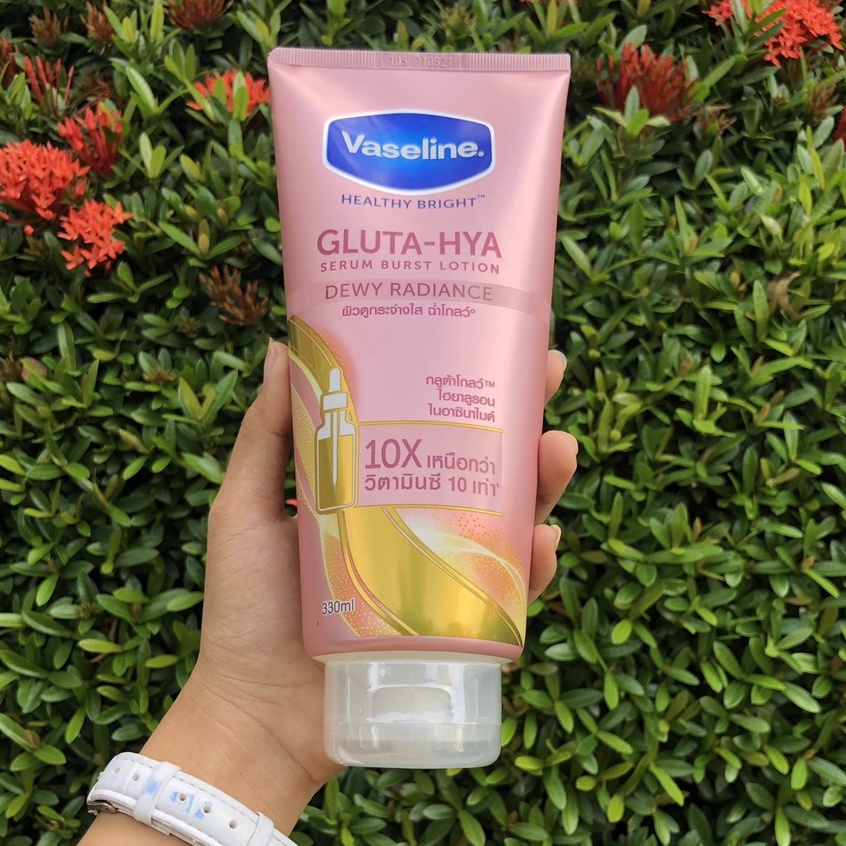 Serum Trắng Da Vaseline 10X Tuýp Hồng 330ml Thái Lan