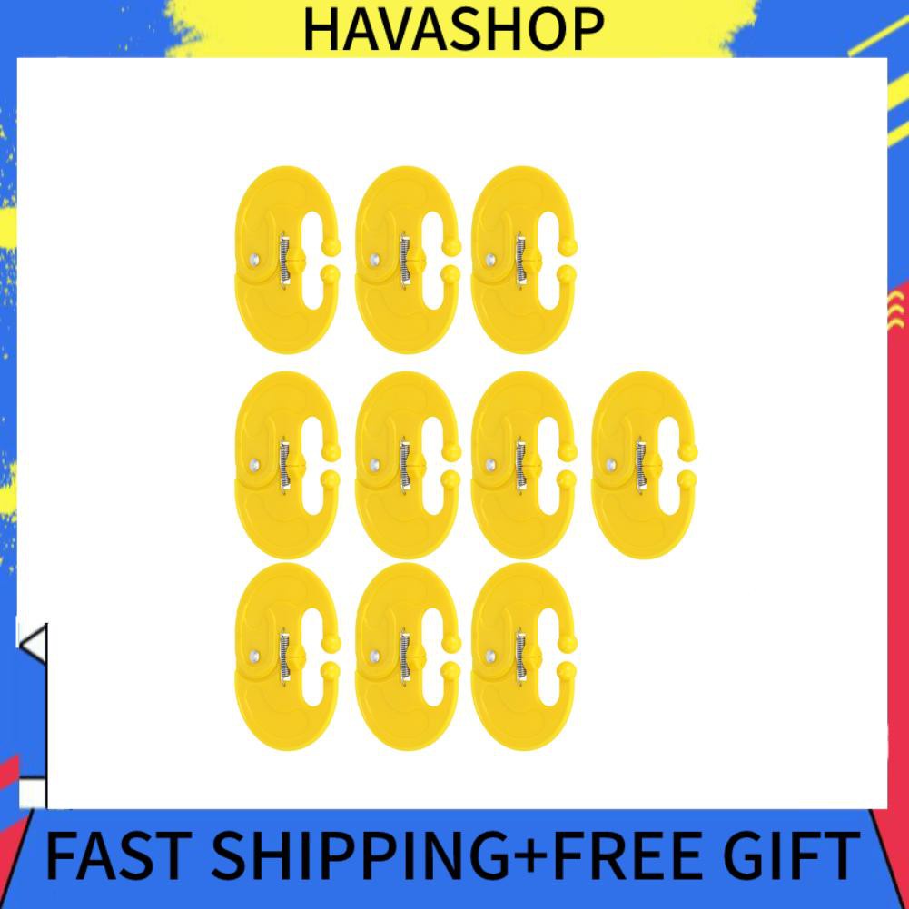  Havashop 10PCS ABS Cow Nose Thorn Calf Weaner Sucking Preventer Farm Animal Livestock Feeding Equipment