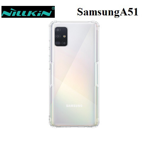 Ốp lưng Samsung Galaxy A51 / A71 / A52 / A52s 5G / A72 5G hiệu Nillkin trong suốt chống sốc ôm khít máy bảo vệ Camera.