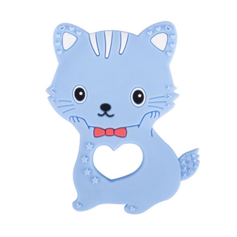 Dây Silicon Cấp Thực Phẩm Hình Hoạt Hình Gắn Xe Đẩy Em Bé Sơ Sinh Mọc Răng DIY