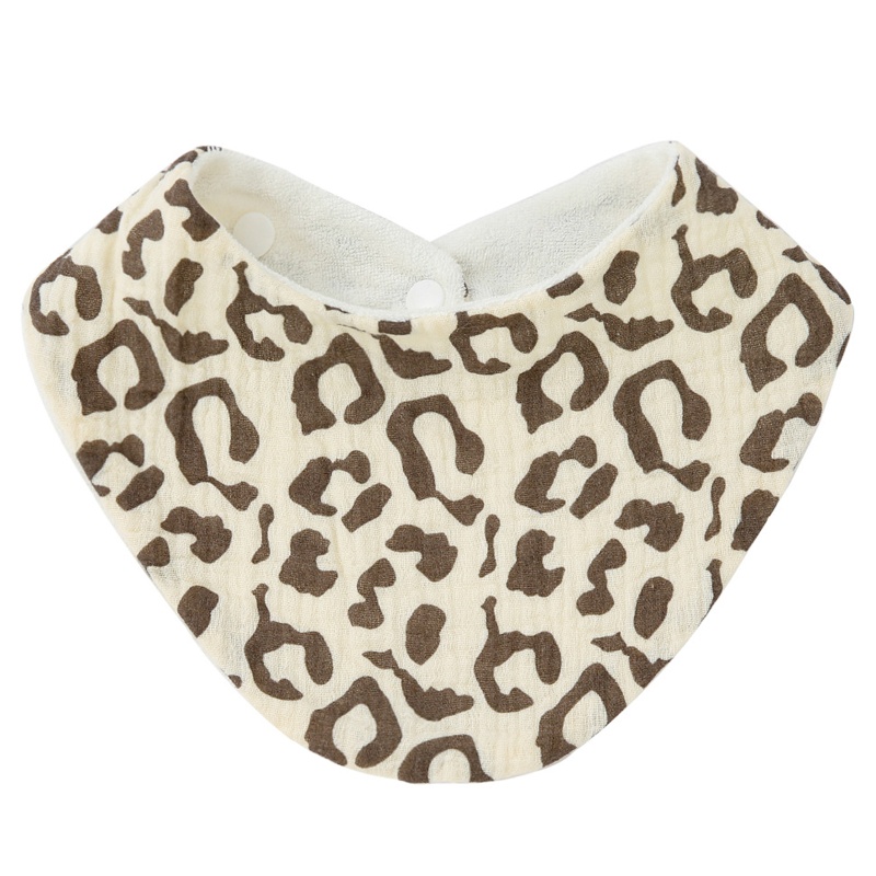 Yếm Ăn Họa Tiết Hoa Xinh Xắn Cho Bé