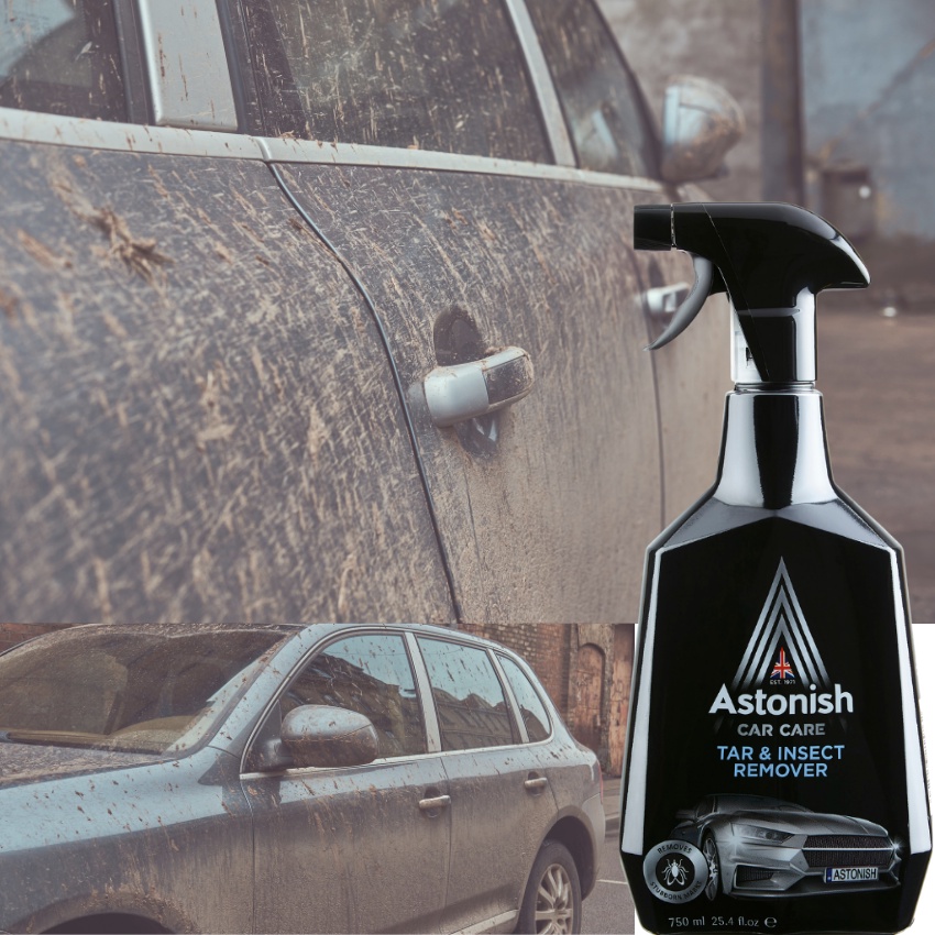 Xịt tẩy nhựa đường và xác côn trùng bên ngoài xe hơi Astonish C1576-750ml