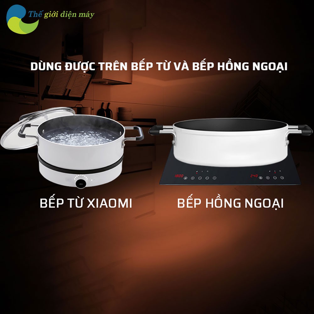 Nồi nấu canh, nấu lẩu đa năng Xiaomi Mijia GJT02CM - Shop Thế Giới Điện Máy