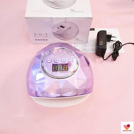 Máy hơ Gel Nail F6 laser - tem xanh - BH 1 đổi 1