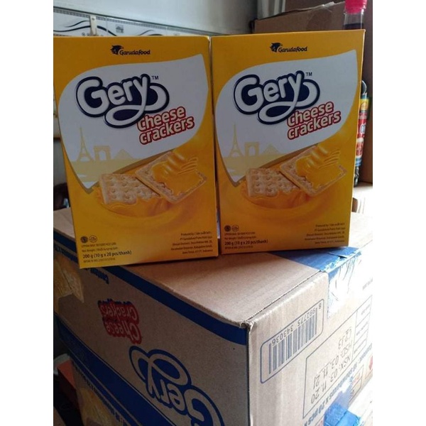 Bánh Phô Mai Gery Cheese Cracker 200g 300g