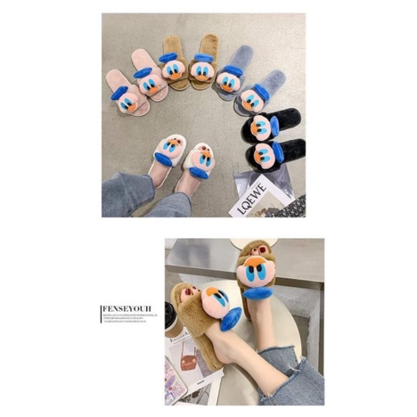 Dép mang trong nhà.dép lông hình thú