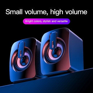 Loa máy tính USB loa siêu trầm loa có dây loa máy tính xách tay HIFI 2.0