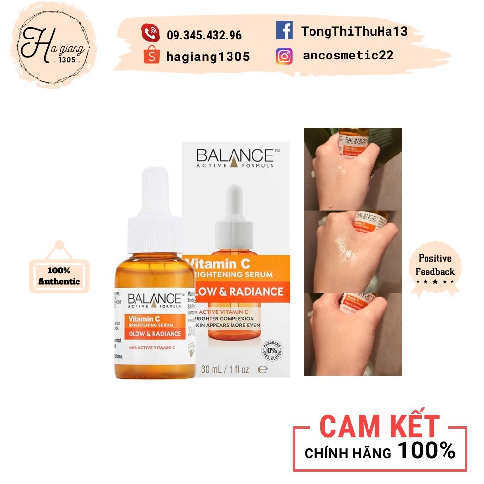 Tinh Chất Làm Sáng Da Balance Serum Vitamin C