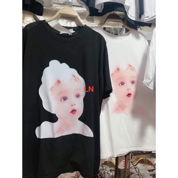 Áo phông em bé xà phòng LN11