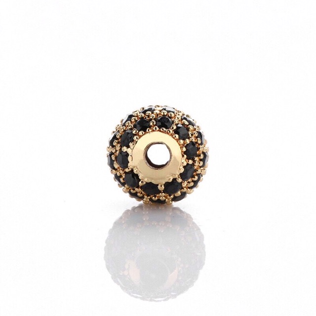 KHO SỈ  Charm bi đính đá các màu - Hàng loại 1 cực đẹp PL023