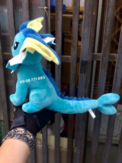 Thú bông Vaporeon 25cm