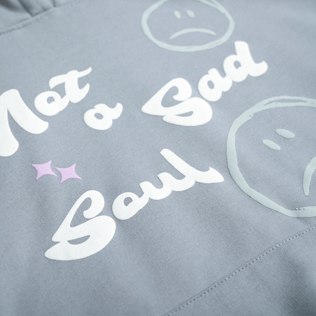 Áo khoác Hoodie trùm đầu nỉ bông POSITIVE MIND NASS